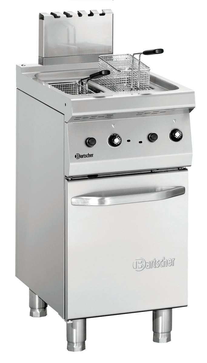 Friteuse gaz 700, L400, 2x7L