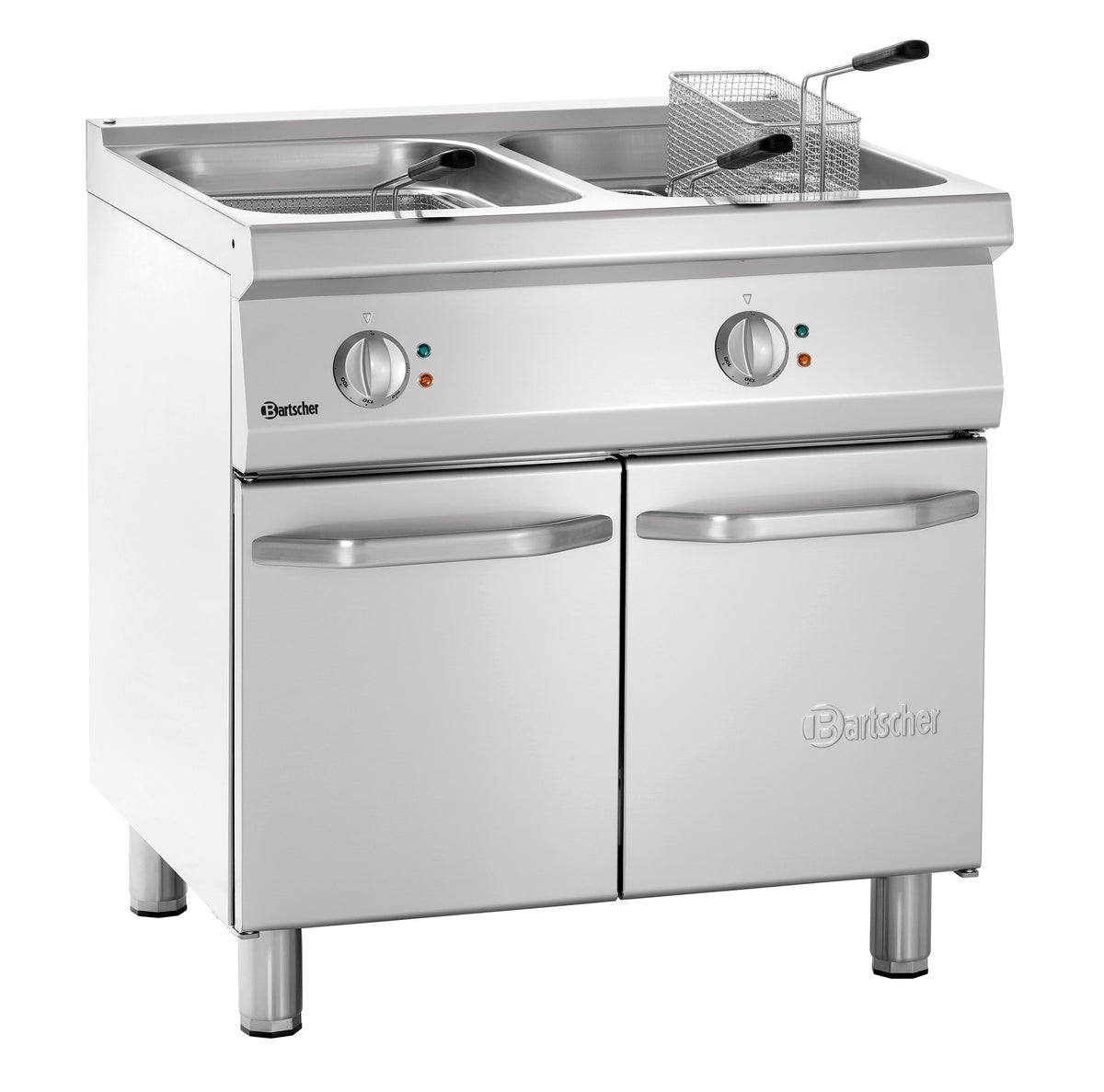 Friteuse 700, L800, 2x15L