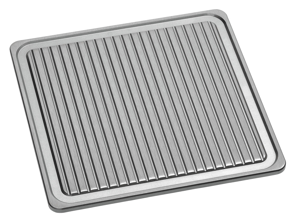 Plaque de grillade fonte nervurée 900-R