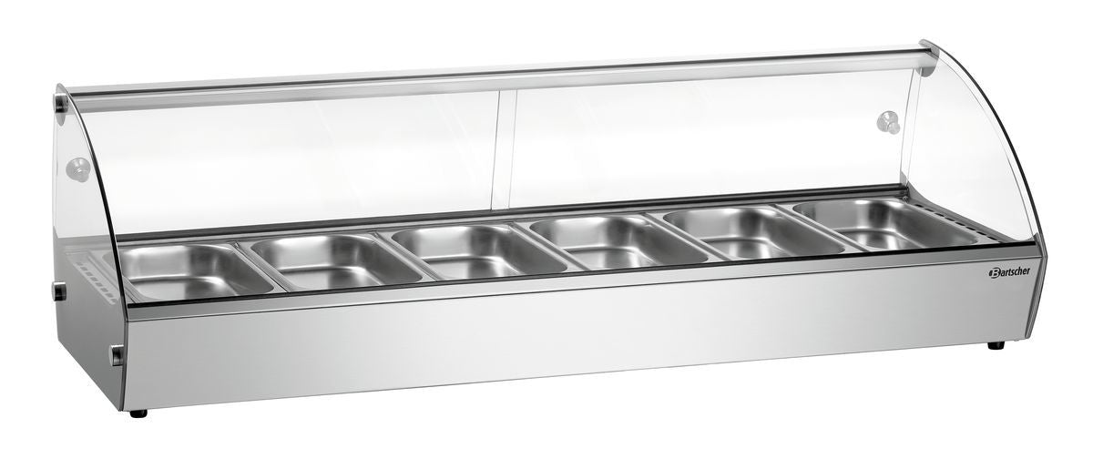Présentoir chauffant R6 – 6 x GN 1/3