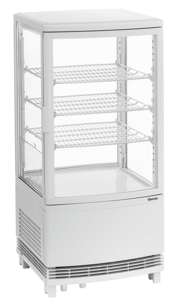 Mini vitrine réfrigérée 75L2T blanc