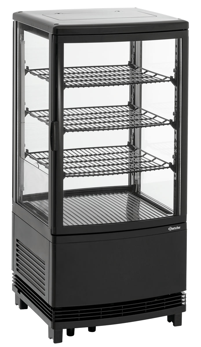 Mini vitrine réfrigérée 75L2T noir