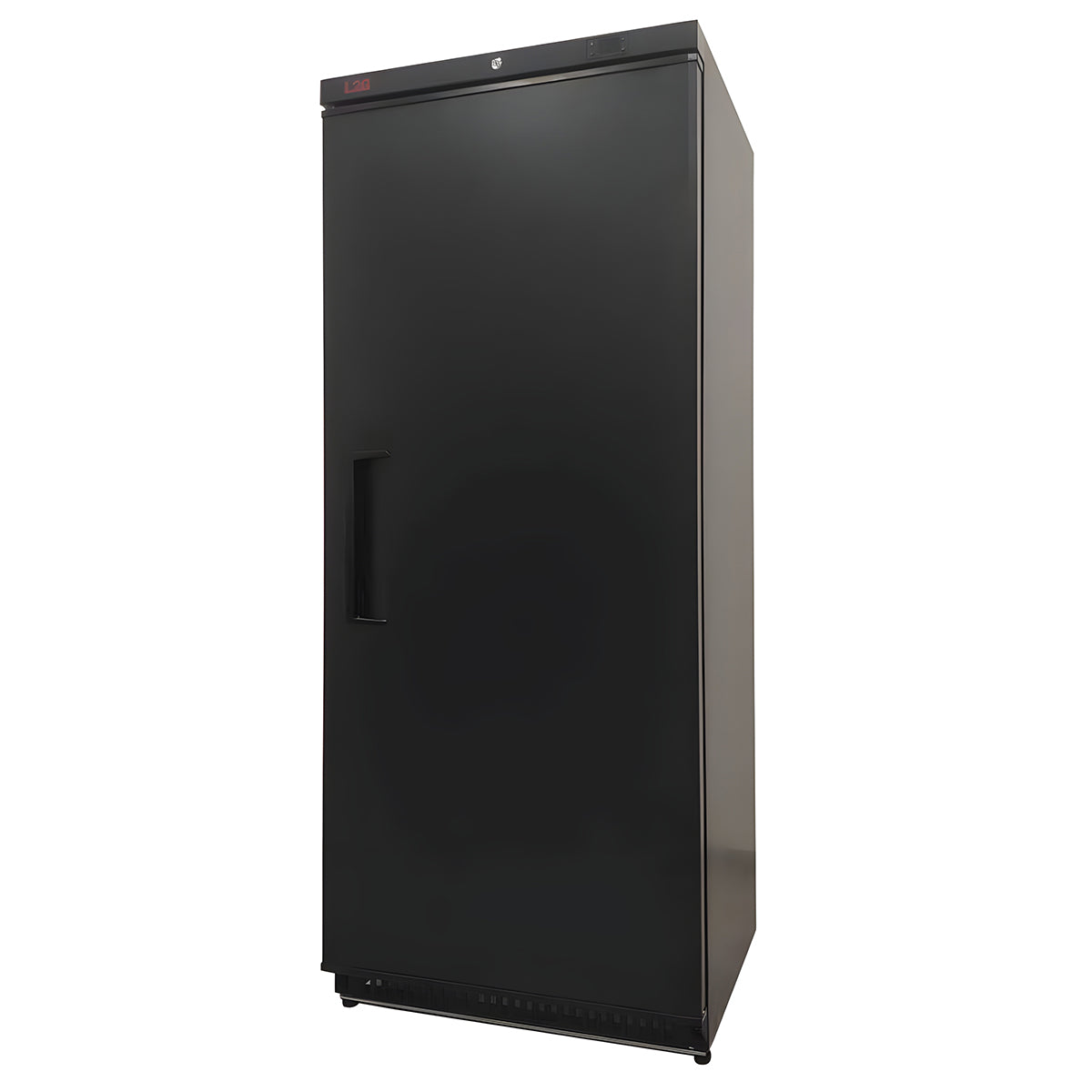 Armoire réfrigérée noire, 0/+8°c, intérieur HIPS 600L