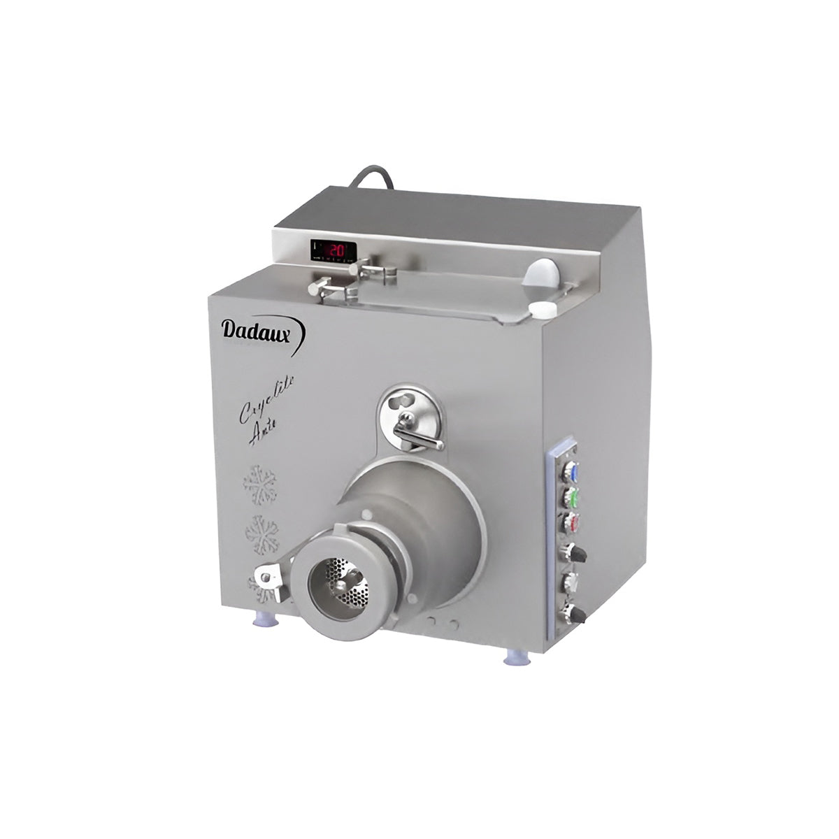CRYOLITE/AUTO - Hachoir réfrigéré sans reconstituteur 98mm Double coupe 4mm Triphasé