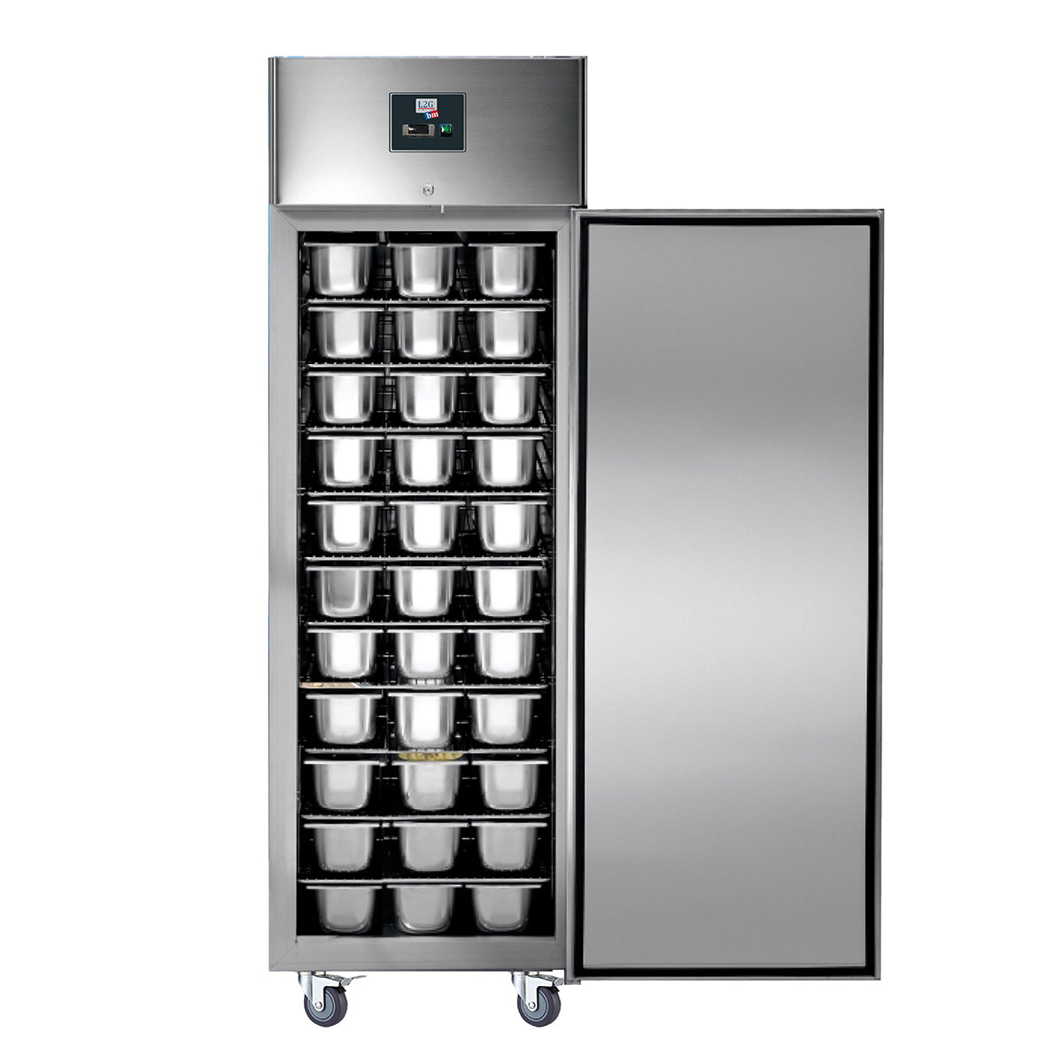 Armoire pâtissière négative 800L, 600x800mm, 1 porte