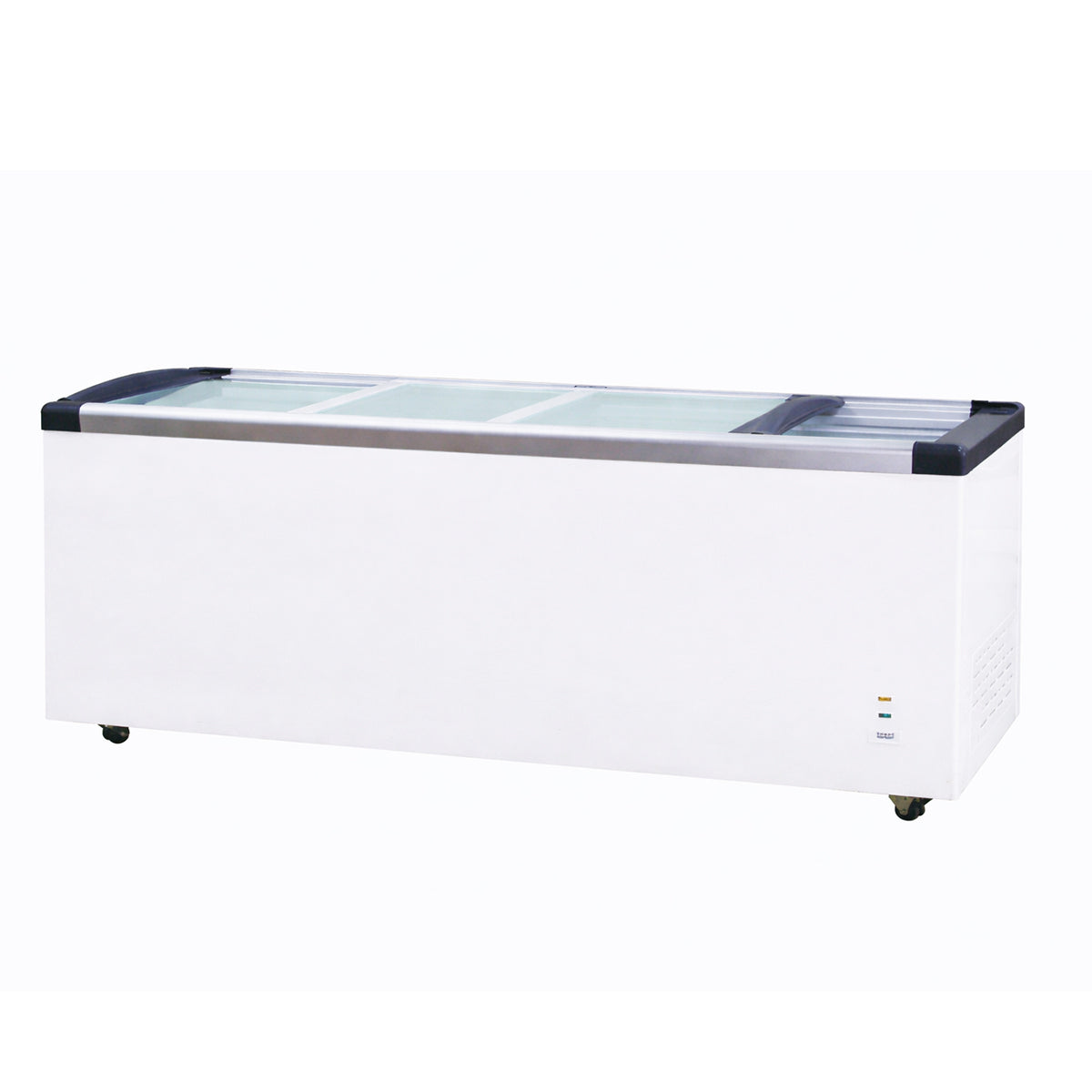 Congélateur bahut portes coulissantes, 5 paniers -18/-22°c