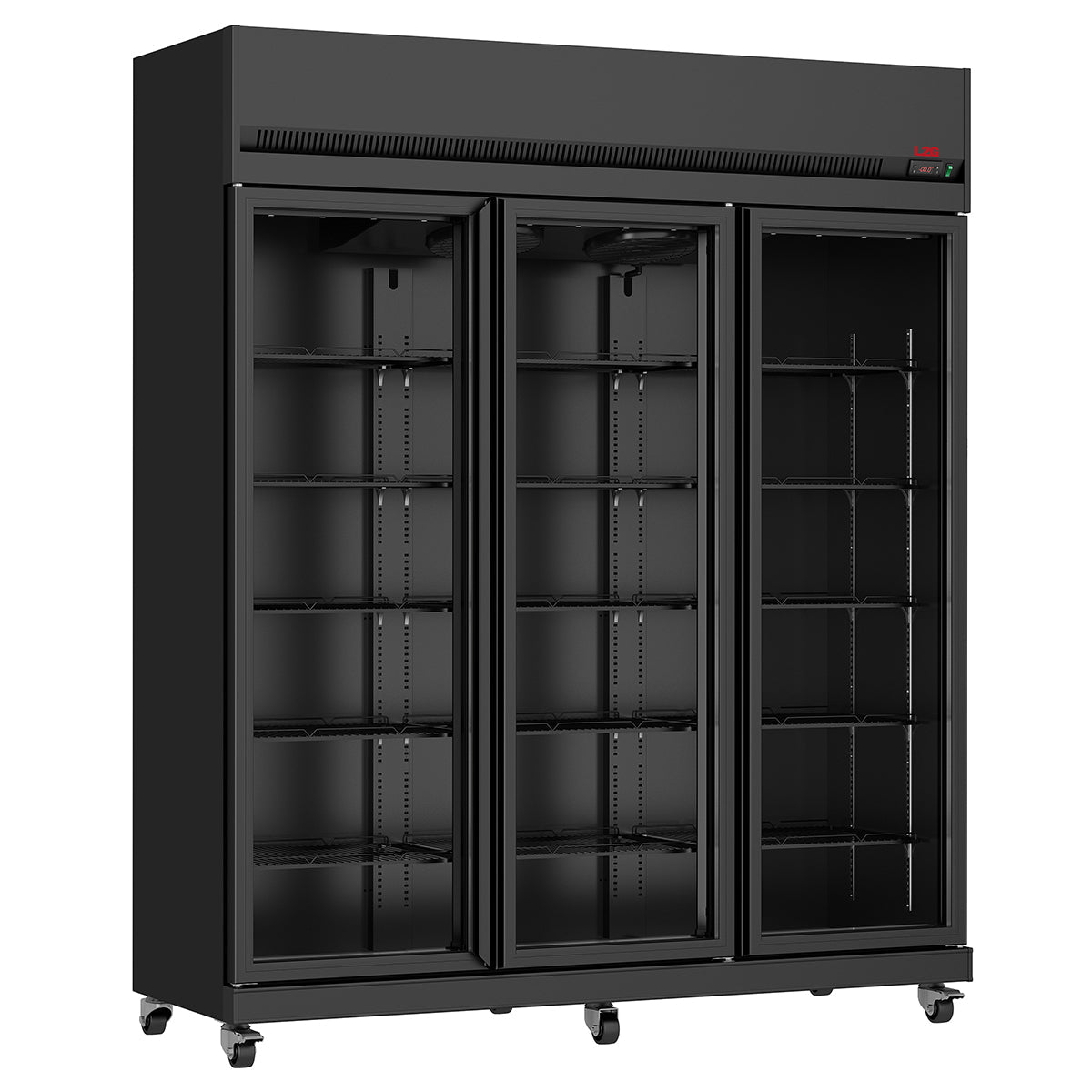 Vitrines à boissons à visibilité maximale, 3 portes +1/+10°c