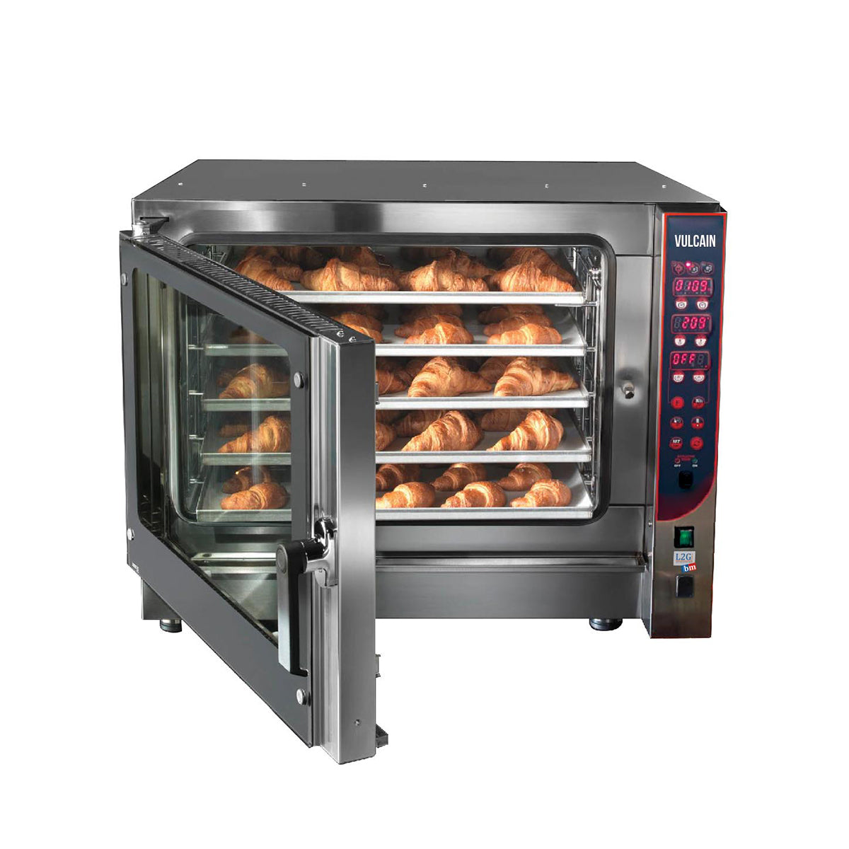 Four électrique mixte VULCAIN, auto-nettoyant, 5 niv. GN1/1