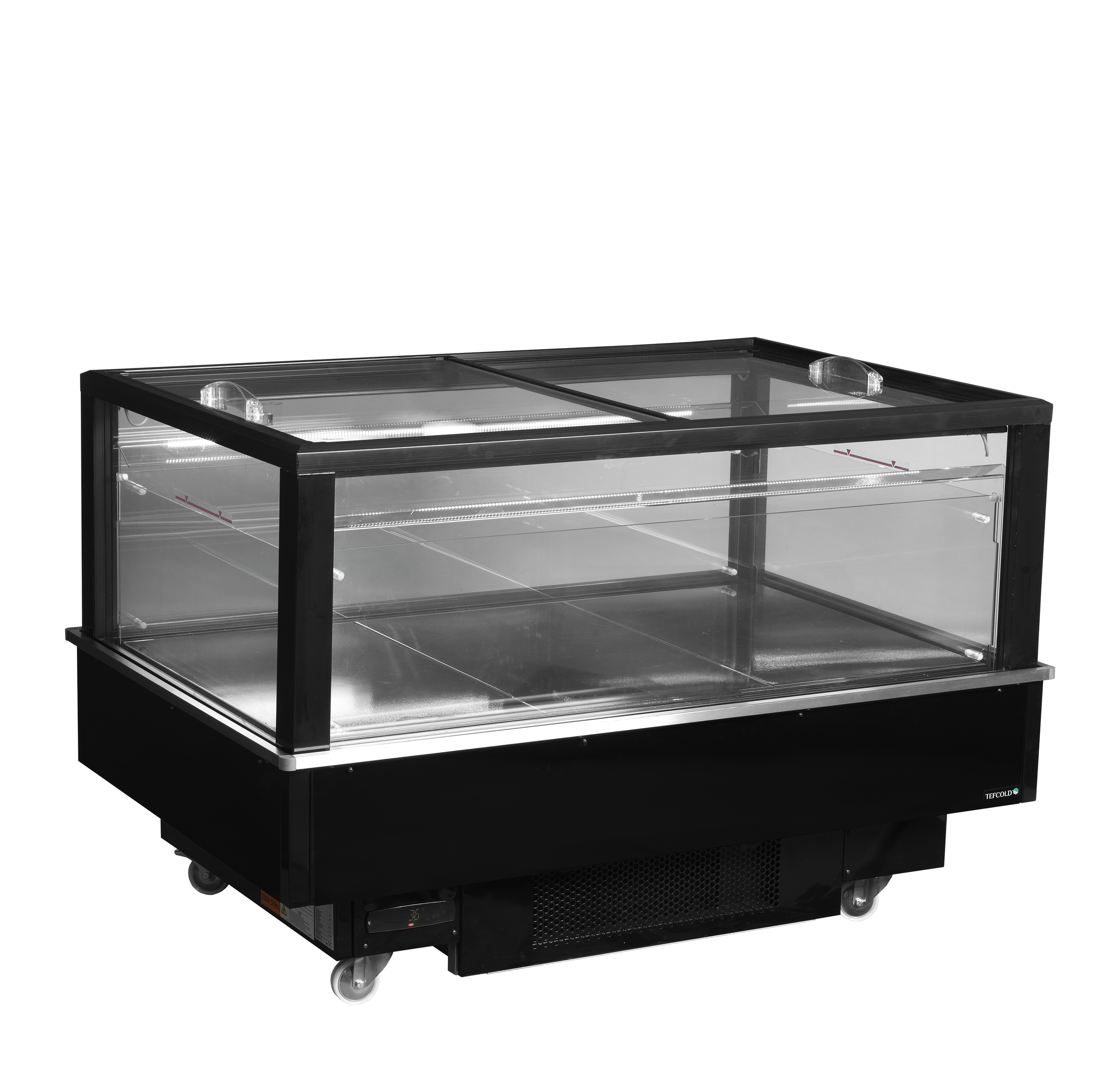 Réfrigérateur/congélateur noir pour achats impulsifs EIB-D1015-B1