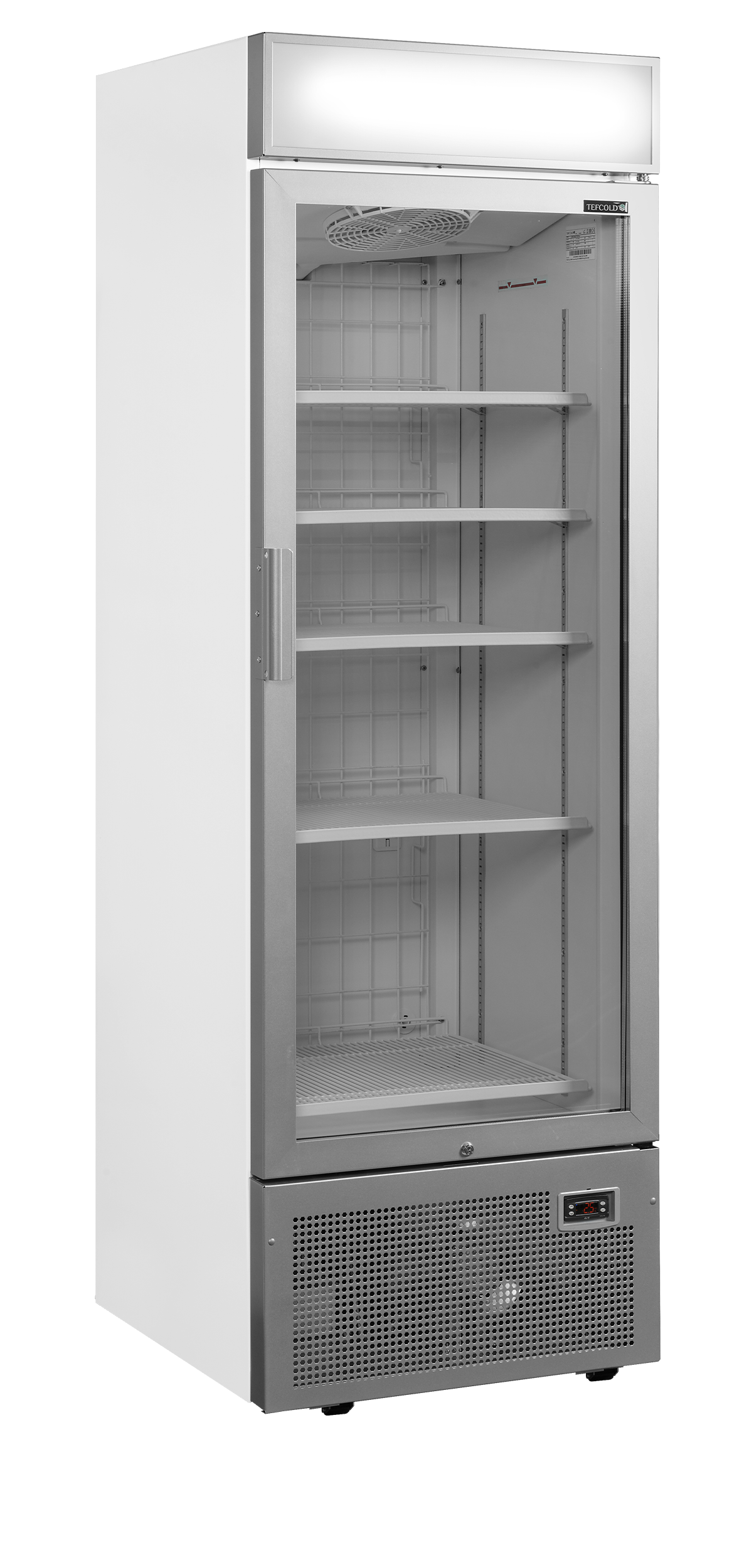 Congélateurs verticaux de vitrine UFSC1450GCP NF Silver