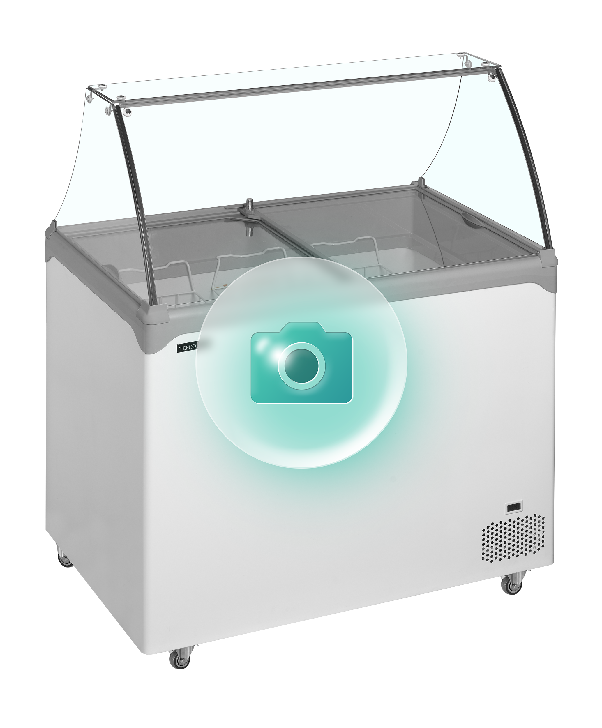 Congélateur de crème glacée NIC402SC-SO