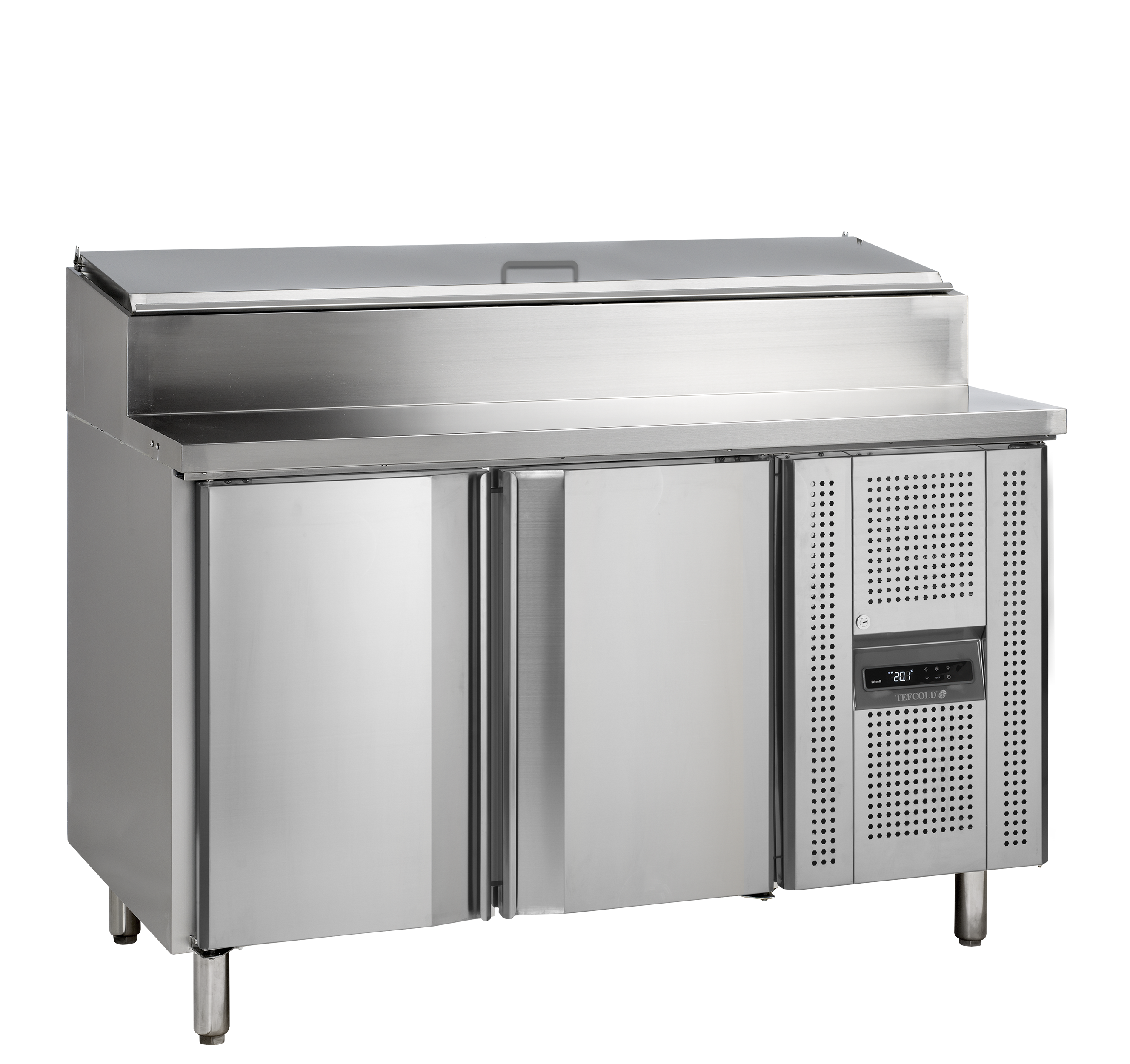 Comptoir de préparation de sandwich GN1/1 SS7200
