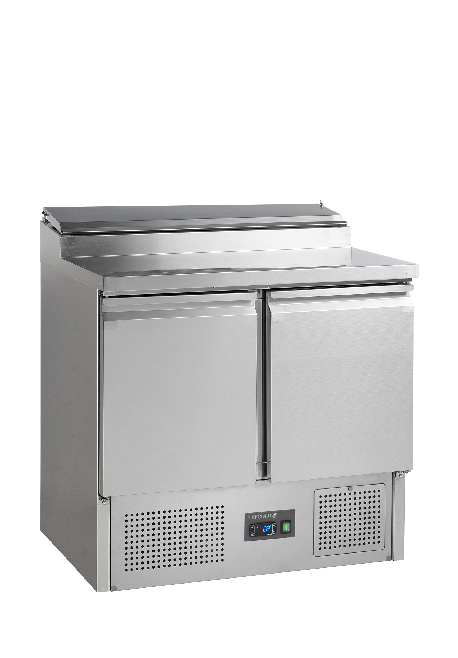 Comptoir de préparation de sandwich GN1/1 SS920