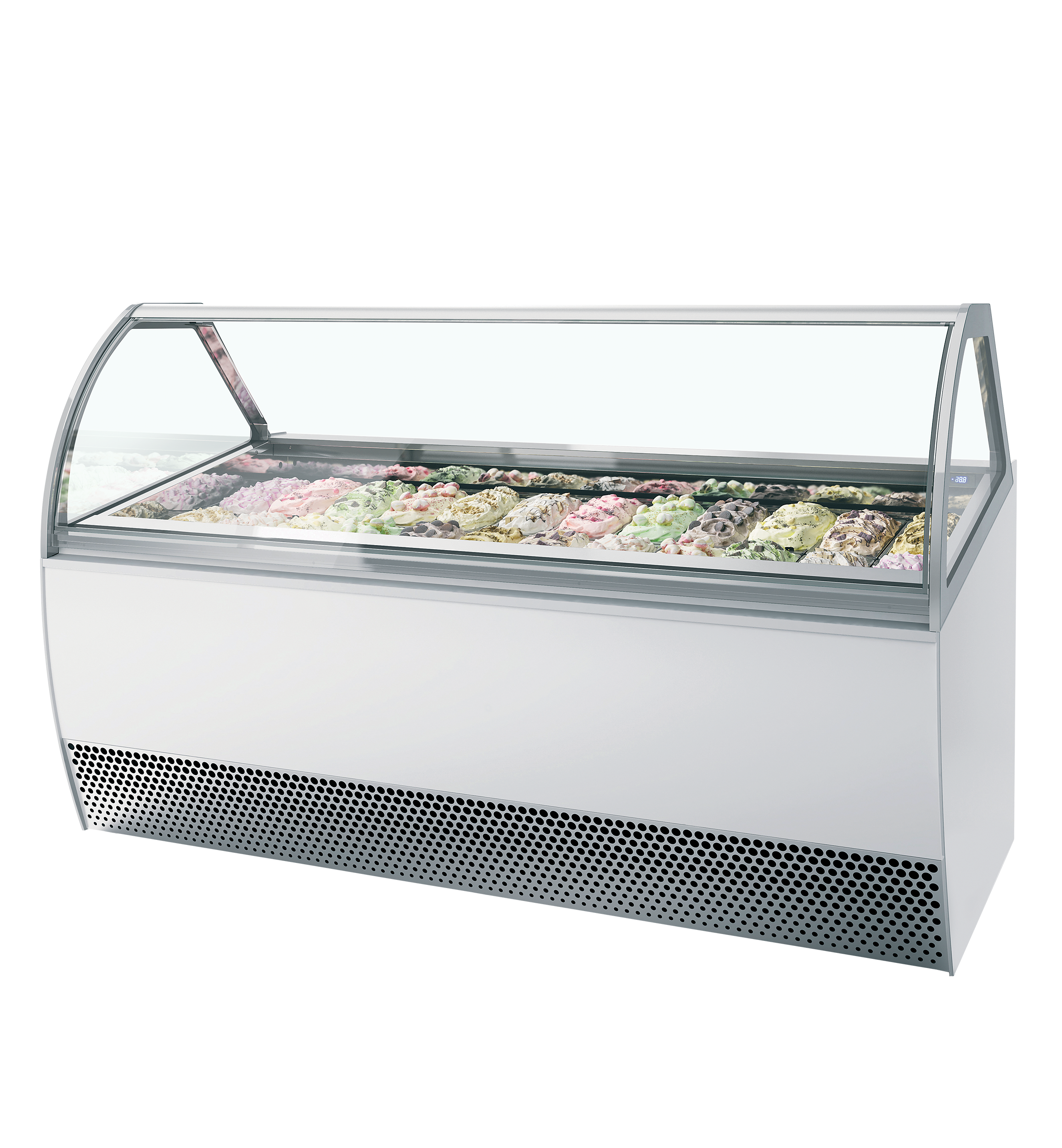 Vitrine ventilée pour glace en bac MILLENNIUM LX24