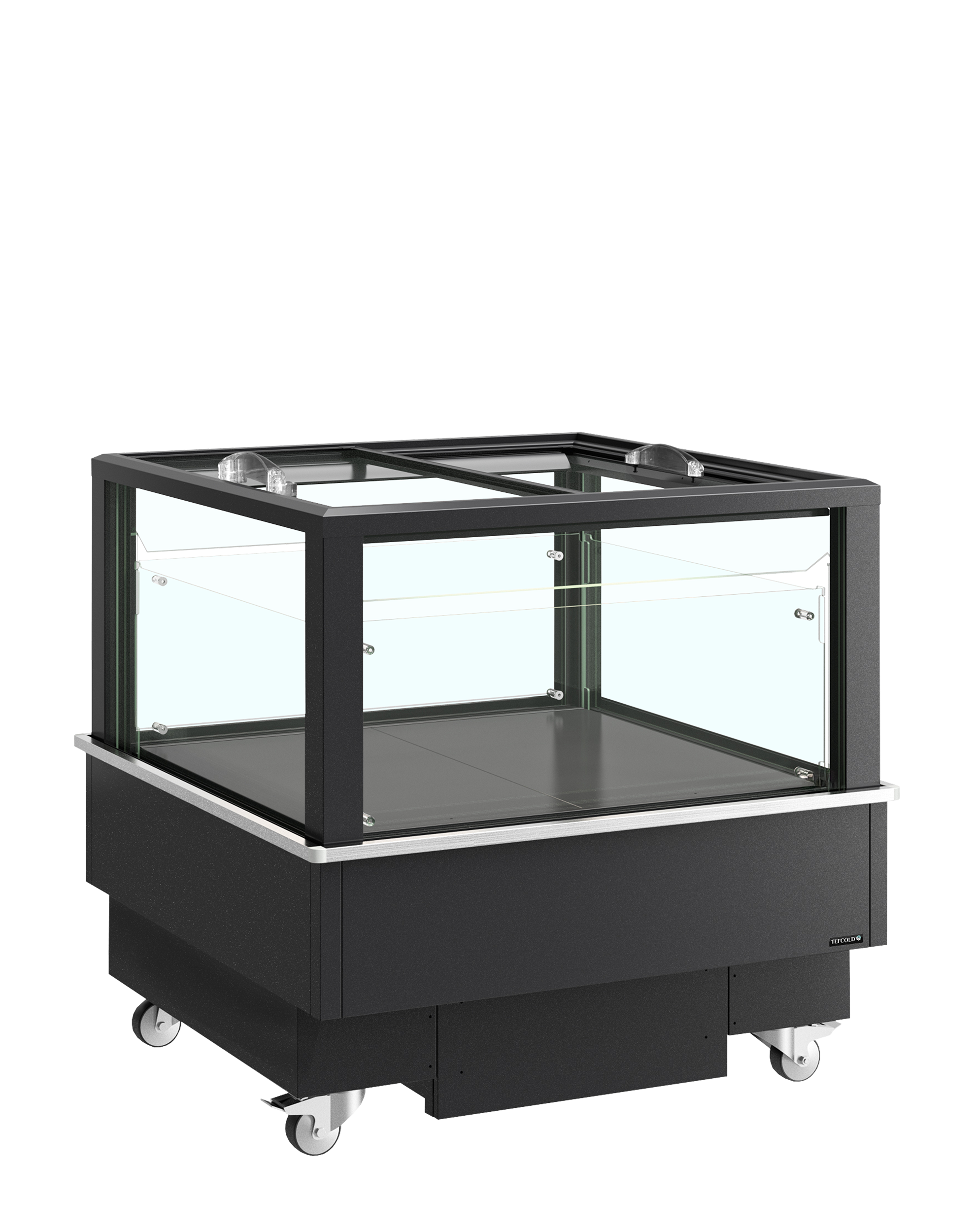 Réfrigérateur/congélateur noir pour achats impulsifs EIB-D1010-B1
