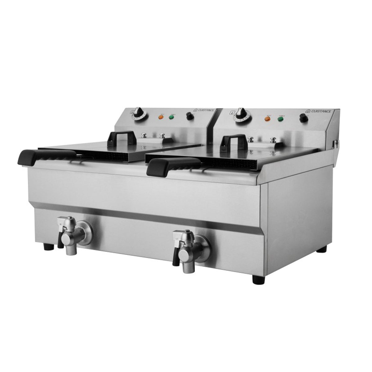 Friteuse électrique sur table 2 paniers 20L