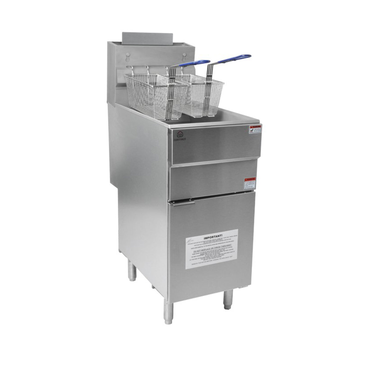 Friteuse à gaz sur coffre 23L