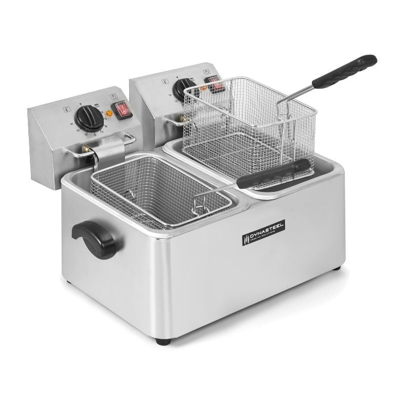 Friteuse Professionnelle 2 x 4 L DLEDF4L2