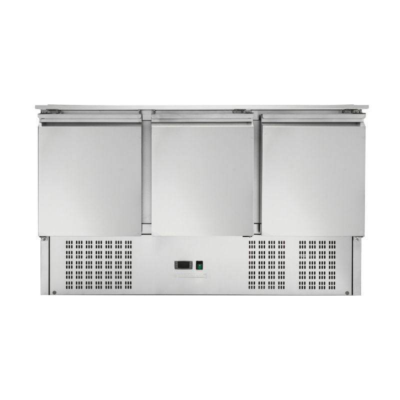 Saladette Compacte 3 Portes  - Avec Couvercle Coulissant DLSH903