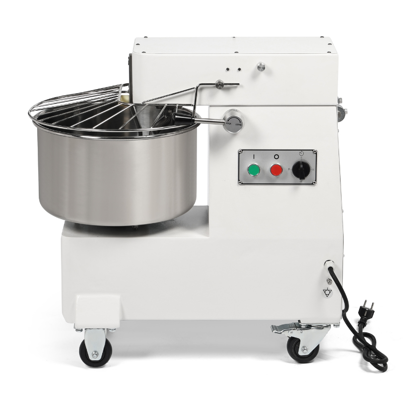 Pétrin 20 L Cuve Fixe et Tête Relevable - 1 Vitesse DLDM20L