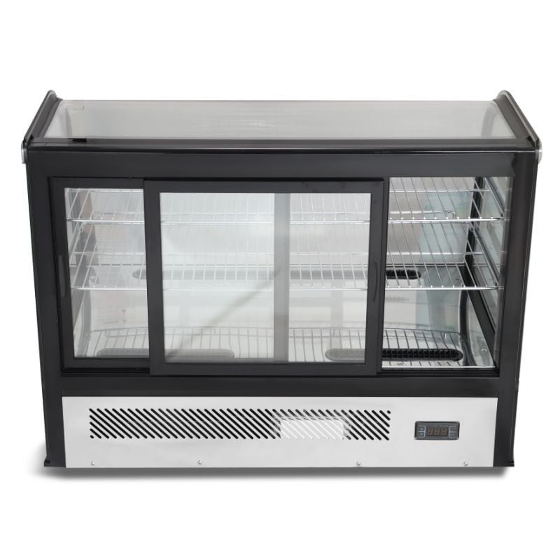 Vitrine Réfrigérée de Comptoir 160 L - Bombée DLRCDC160C