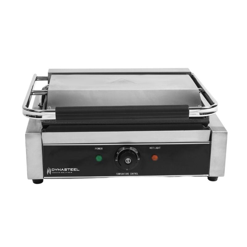 Grill Panini à Plaques Lisses DLGPFLAT