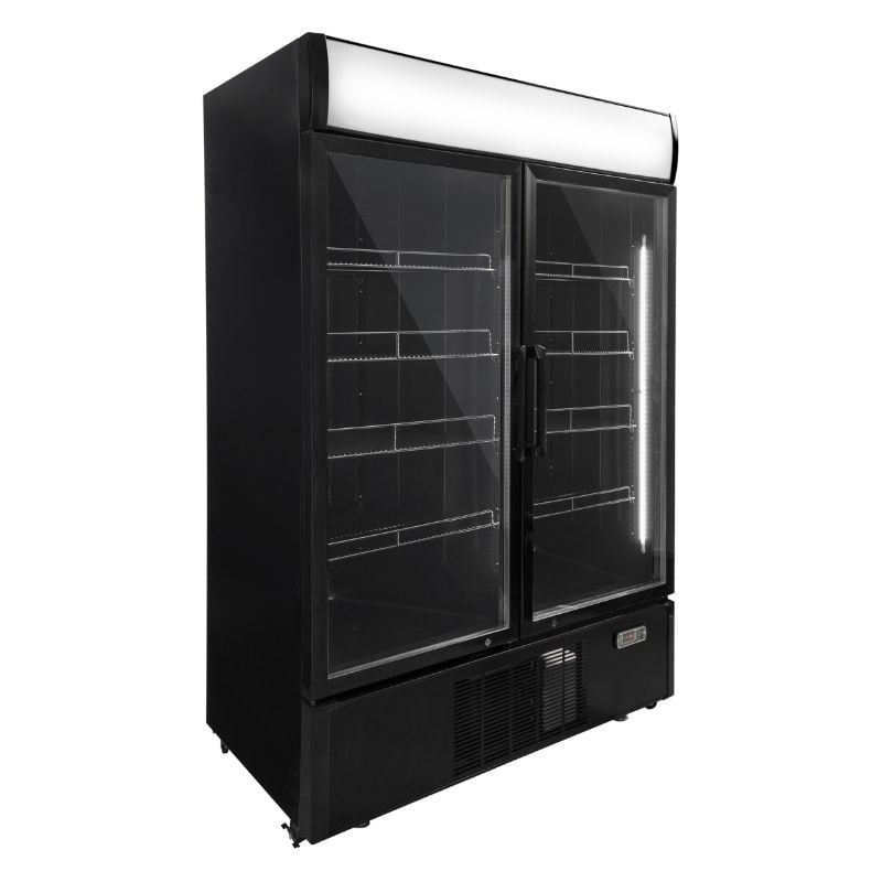 Vitrine à Boissons Réfrigérée - 2 Portes - 1000 L DLRDC800L